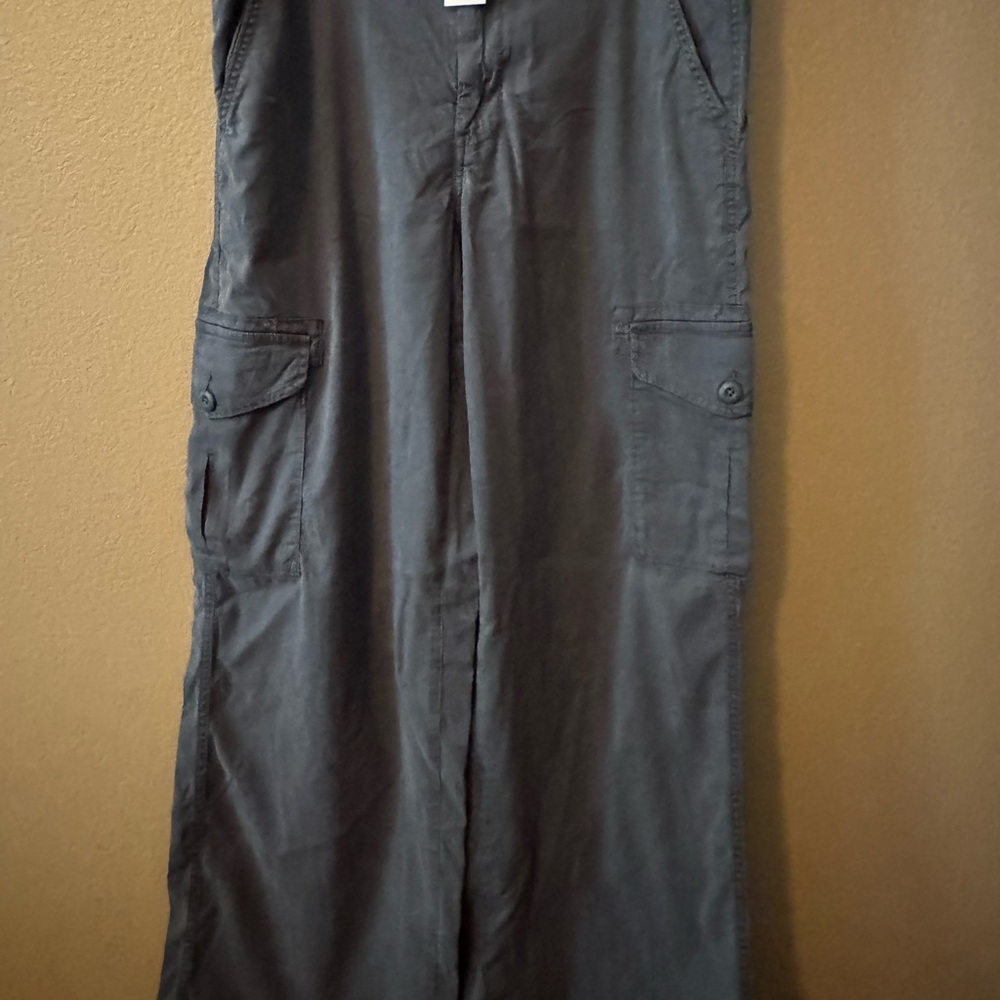 American Eagle Outfitters Charcoal Wide Leg Pants